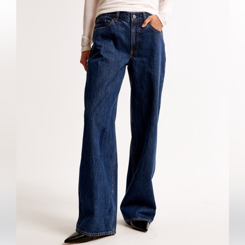 AF curve love Low Rise Ultra Loose Jeans - 27L